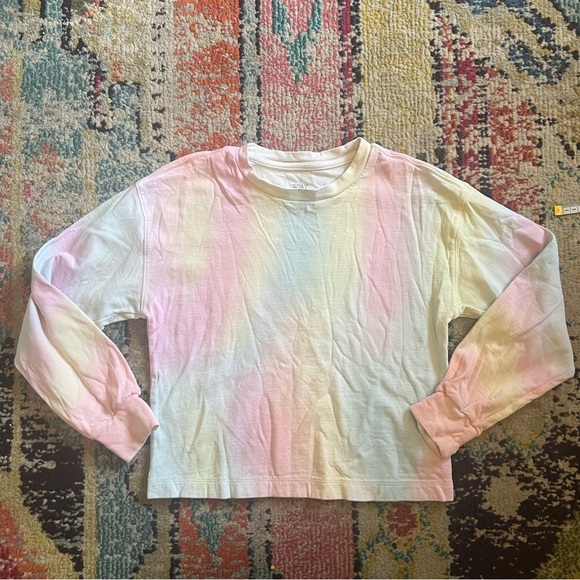 ATHLETA GIRL RAINBOW DAYS SWEATSHIRT M 8-10 - Picture 2 of 7